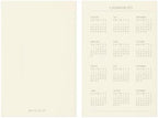 Gallery Leather Agenda Planner 2027 Freeport Mocha | 3-Ring Bound Weekly Monthly Calendar Planner and Notebook with Gold-Gilded Page Edges, 12 Months - 9x7"