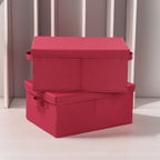 HOONEX Storage Bins with Lids for Organizing, Storage Boxes with 2 Carrying - Image 5