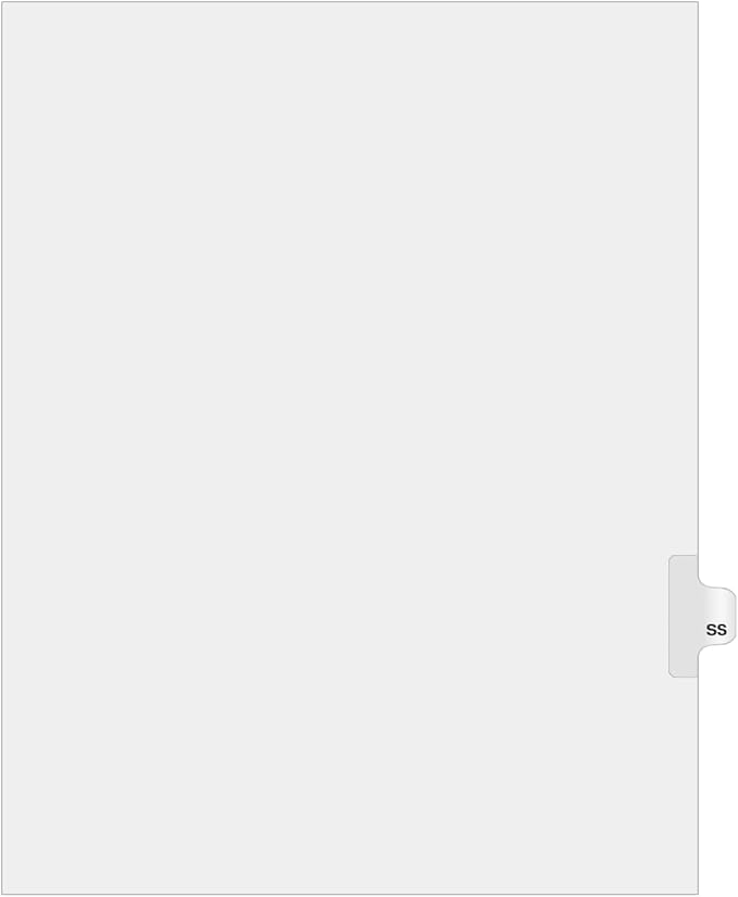 Exhibitindexes® Side Letter Tabs by exhibitindexes