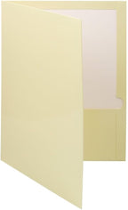JAM PAPER Laminated Two Pocket Glossy Folders - Image 3