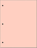 Copy And Printing Color Paper, 20 Lb. 3 Hole Punch 500 Sheets Per Ream. by Limited+Papers