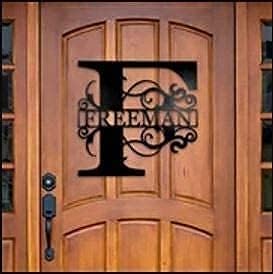 AJD Designs Personalized Metal Name Signs - Image 5