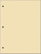 Copy And Printing Color Paper, 20 Lb. 3 Hole Punch 500 Sheets Per Ream. by Limited+Papers
