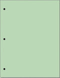 Copy And Printing Color Paper, 20 Lb. 3 Hole Punch 500 Sheets Per Ream. by Limited+Papers