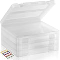 art & craft organizer storage case - semi, main product view