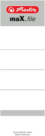 Herlitz 8 cm Backup Labels