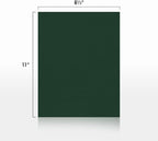 LUXPaper 8.5" x 11" Cardstock | Letter Size | Green Linen | 100lb. Cover | 500 - Image 2