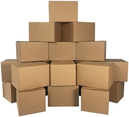 uboxes moving boxes bundle of 18"x14"x12" (medium boxes on a desk or shelf