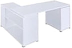 Pemberly Row L Shape Corner Storage Desk in White, Letter/Legal File, 5 - Image 8