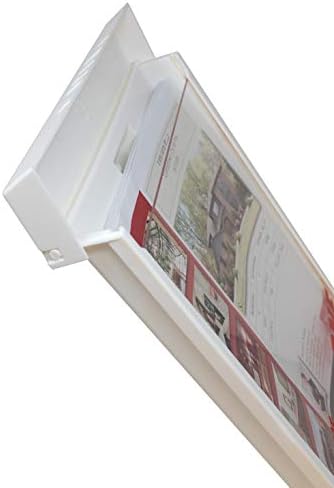 mediz outdoor real estate brochure box with snap on a desk or shelf
