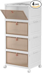 CTSNSLH 4 Tier Plastic Storage Bins by CTSNSLH