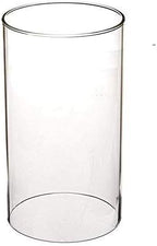Sunwo Glass Shade Straight Cylinder Glass Lamp Shade Replacement - Image 2