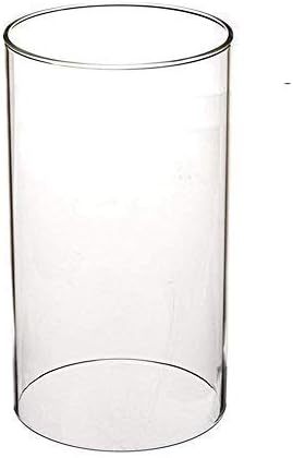 Sunwo Glass Shade Straight Cylinder Glass Lamp Shade Replacement - Image 2