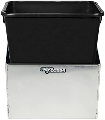 pit posse 453 refuse container bin garage trash, close-up detail