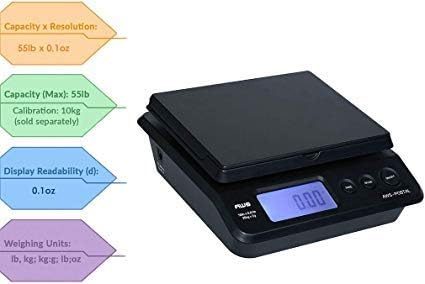 American Weigh Scales Digital Shipping Postal Scale, Package Postage - Image 3