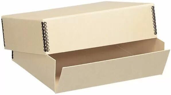 Lineco Museum Archival Storage Box, 11.75x17.75x1.5 in. Drop Front Design. - Image 2