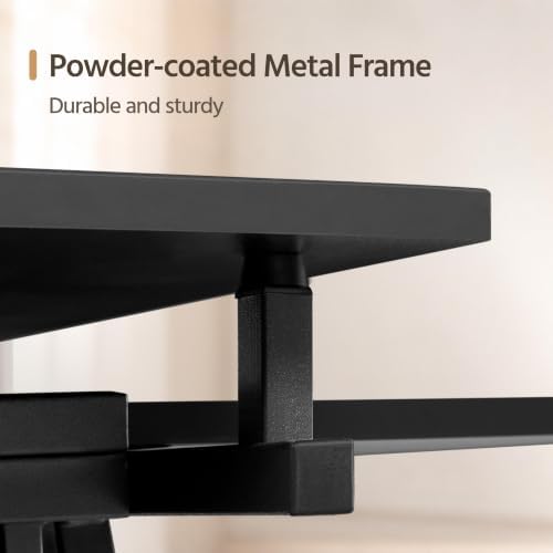 yaheetech adjustable drafting table art desk,storage drawers & showing dimensions