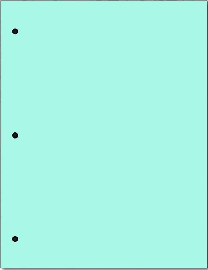 Copy And Printing Color Paper, 20 Lb. 3 Hole Punch 500 Sheets Per Ream. - Image 4