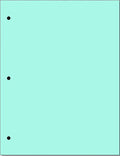 Copy And Printing Color Paper, 20 Lb. 3 Hole Punch 500 Sheets Per Ream. by Limited+Papers