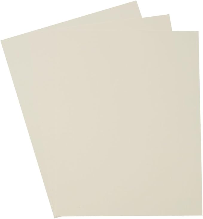 LUXPaper 8.5" x 11" Cardstock | Letter Size | Natural Linen | 100lb. Cover | - Image 4