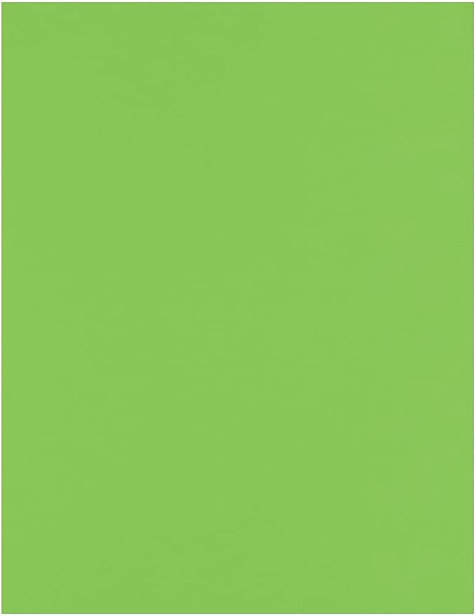 LUXPaper 8.5" x 11" Cardstock | Letter Size | Limelight Green | 100lb. Cover | by LUXPaper