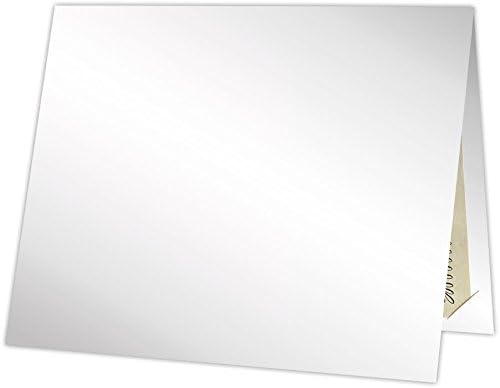 LUXPaper 9.5" x 12" Certificate Holders | White Gloss | 12pt. Cover | 25 Qty by LUXPaper