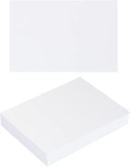 50 Sheets Blank Cardstock Paper 250 GSM Thick Heavy Cards Stock by Topeen