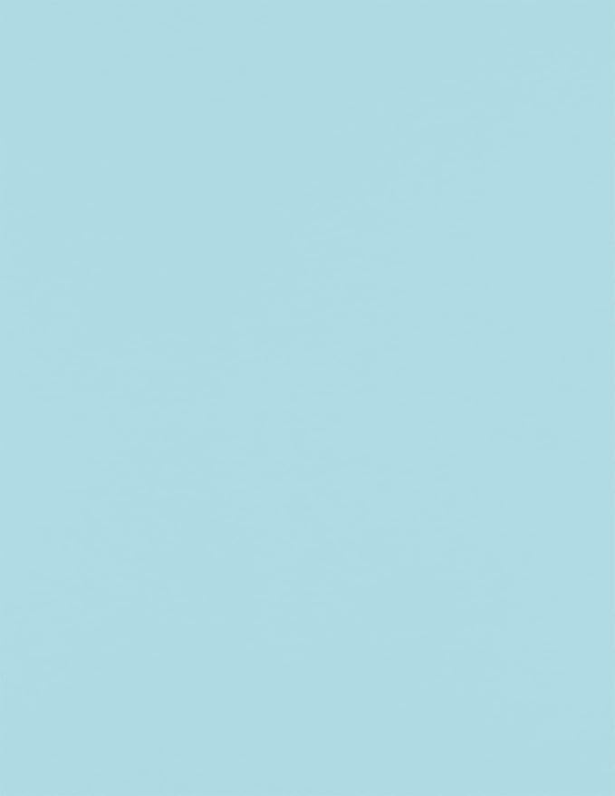 LUXPaper 8.5" x 11" Paper | Letter Size | Pastel Blue | 60lb. Text | 1 by LUXPaper