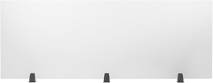 Desk Divider for Students and Desk Privacy Panel, Frosted Acrylic Plexiglass - Image 2