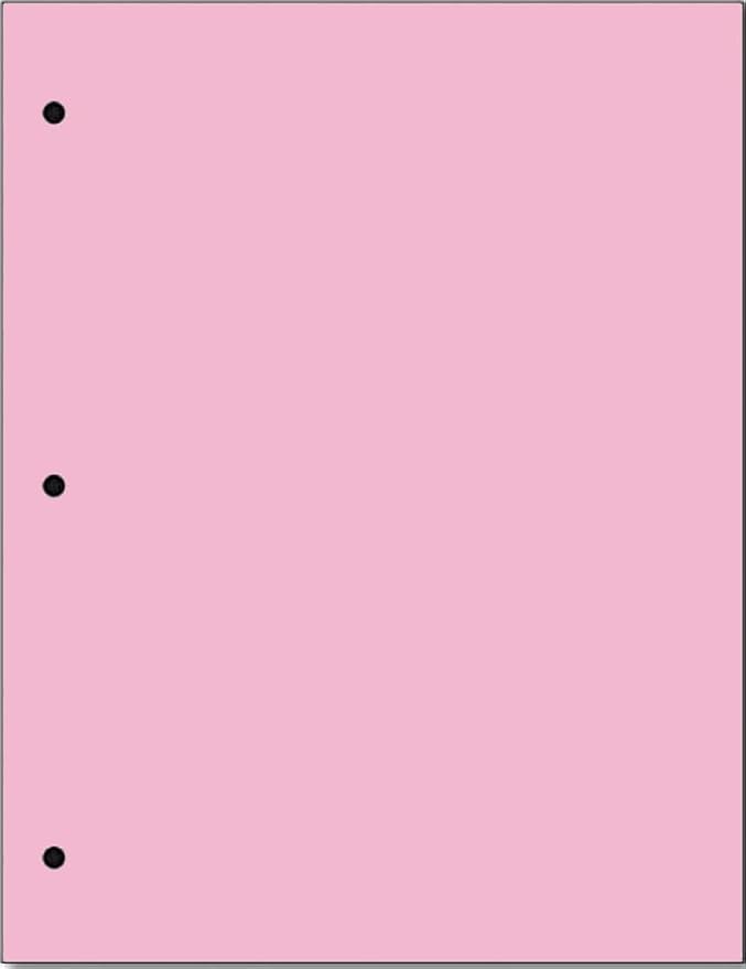 Copy And Printing Color Paper, 20 Lb. 3 Hole Punch 500 Sheets Per Ream. - Image 4