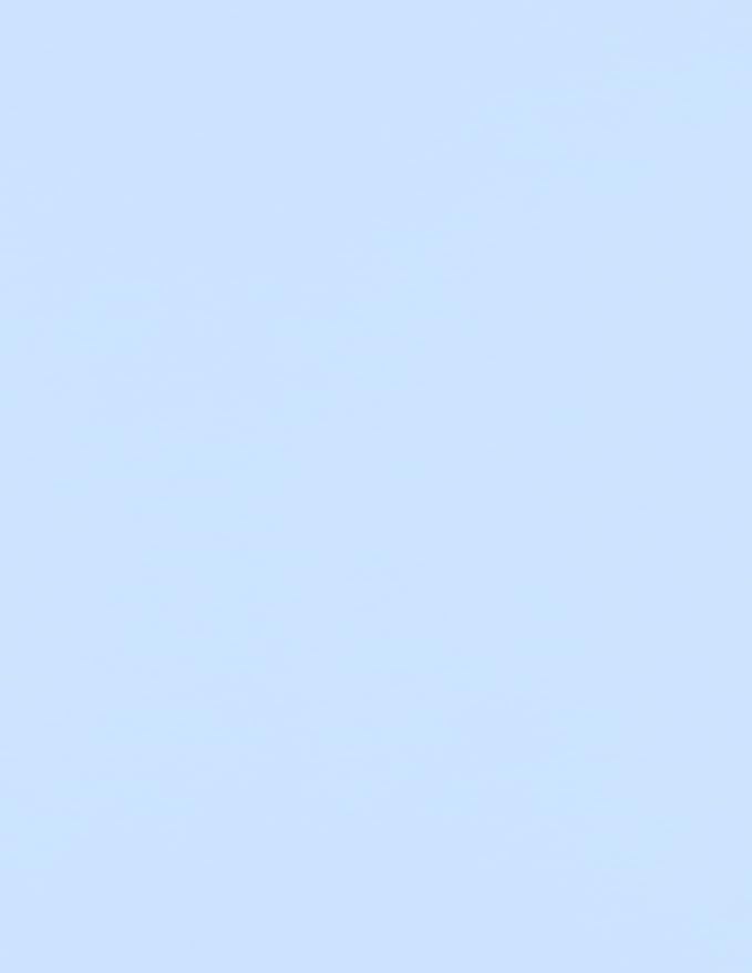 LUXPaper 8.5" x 11" Paper | Letter Size | Baby Blue | 80lb. Text | 50 Qty by LUXPaper