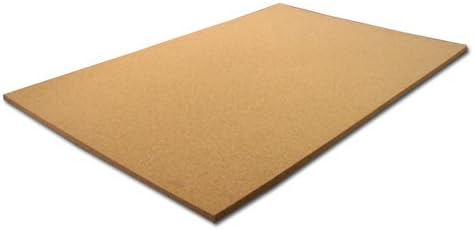 Cork Sheets: 12" Wide X 36" Long X 1/2" Thick, 5 Pack_AB