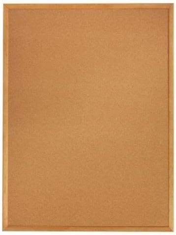 Quartet Cork Board, Bulletin Board, Oak Finish Frame - Image 10