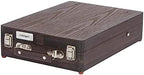 kingart adjustable wood table sketchbox easel, premium beechwood on a desk or shelf