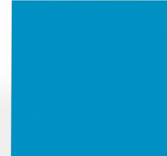 LUXPaper 8.5" x 11" Paper | Letter Size | Pool Blue | 80lb. Text | 50 Qty - Image 7