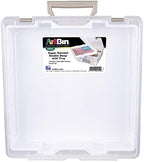 artbin 6899az super satchel double deep with lift-out on a desk or shelf