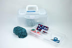 artbin twin top 17-inch craft supply box with, package contents