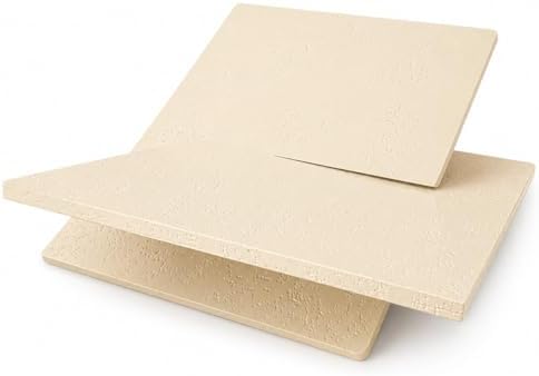 Faux Travertine Resin Book Stand, Large Open Book Holder Stand for Display &a...