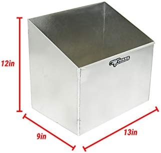 pit posse 453 refuse container bin garage trash, front angle view
