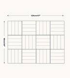 DECORITA Felt Bulletin Board Tiles | Modern Cork Board Alternative | Large Cork - Image 3