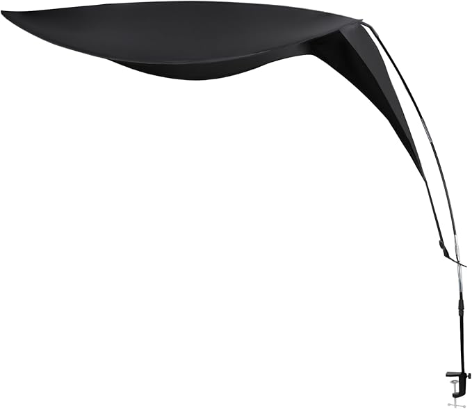 Adjustable Office Cubicle Desk Shade –Blocks Light and Visual Distractions by CKAGF