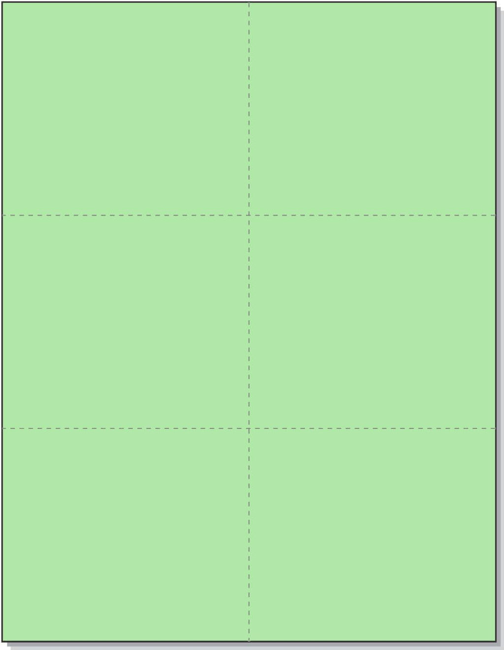 Limited Papers 8.5x11 Perforated Paper, 20/50 Pound, 75 GSM, Variety of