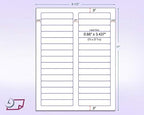 NextDayLabels 8-1/2 x 11 Neon Color High Light Fluorescent Labels - Image 2