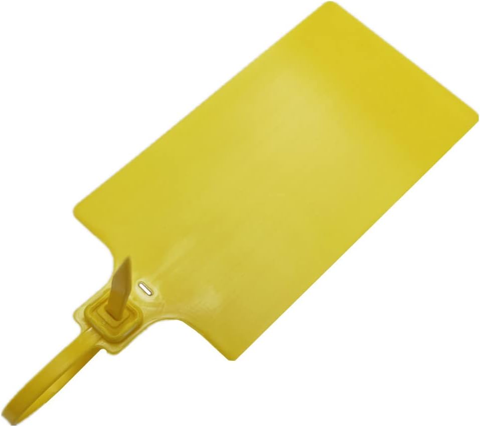 Blank Waterproof Plastic Tags Marker Ties Large Labeling Tags Fastener - Image 5