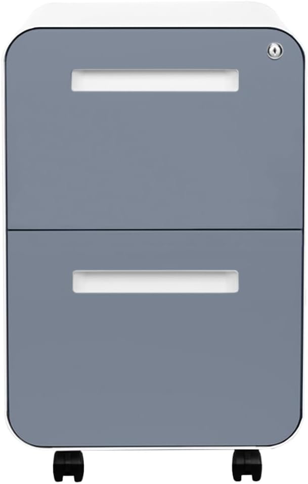 Laura Davidson Furniture Stockpile 2 Drawer Mobile File Cabinet - Image 3