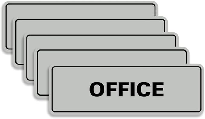 Signs ByLITA Standard Office Sign by SignsByLITA