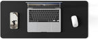 POUT TekDec Mat – Vegan Leather Desk Pad, Water-Resistant Surface, Anti-Slip by POUT