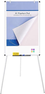 VIZ-PRO Magnetic Whiteboard Easel, 36 x 24 Inches, Portable Dry Erase Board - Image 2