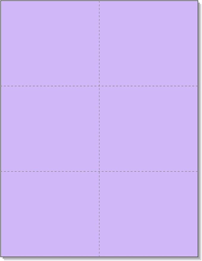 Limited Papers 8.5x11 Perforated Paper, 20/50 Pound, 75 GSM, Variety of by Limited+Papers
