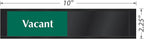 SmartSign Privacy Signs Vacant In Use Slider Door Sign - Image 3